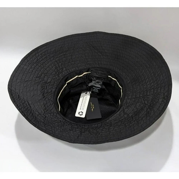 Rag & Bone Women\'s Black Addison Cruise Beach Hat Size M/L (MSRP $150)